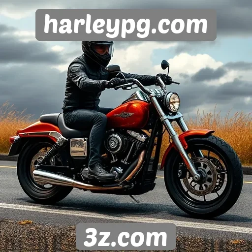 Interface do usuário em harleypg.com é intuitiva